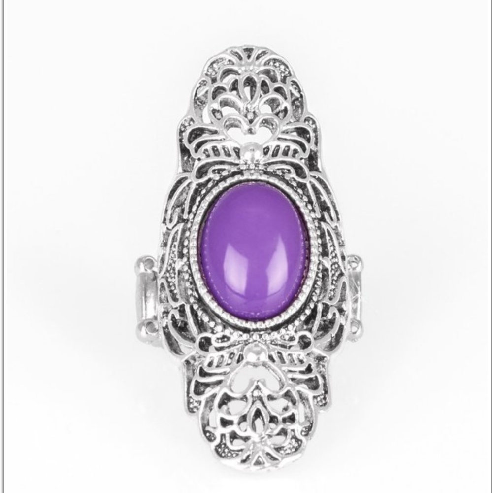 Ring Flair for the Dramatic - Purple